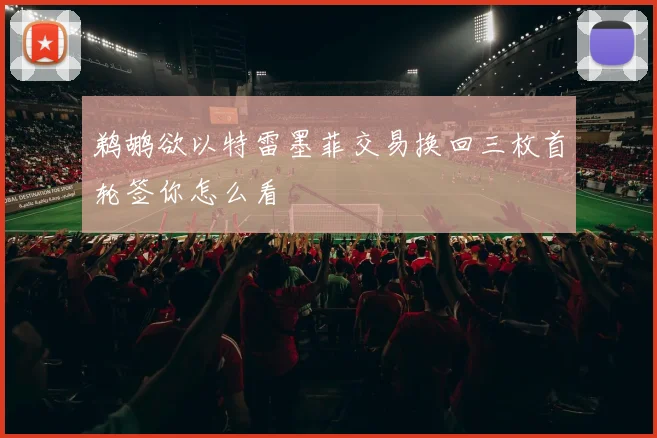鹈鹕欲以特雷墨菲交易换回三枚首轮签你怎么看